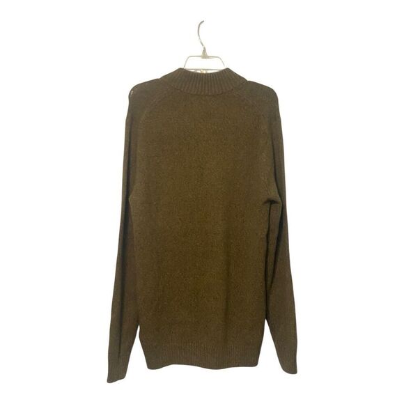 NWT Old Navy Greenish Soft Button SWEATER M Tall - Picture 2 of 10